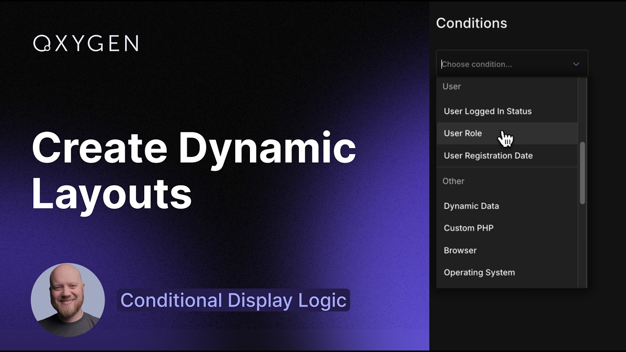 Display Data Conditionally in WordPress using Dynamic Layouts - YouTube