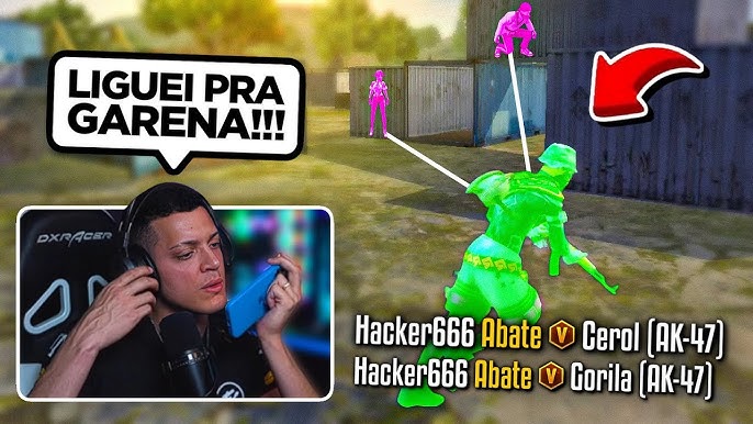 VERIFICADO USANDO HACK NO FREEFIRE!😱🚨#dracs #dracsff #freefire