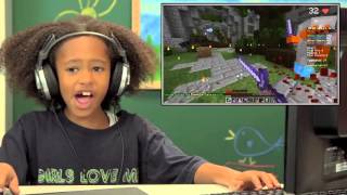 Kids React to Minecraft Part 2: Hypixel (Parody)