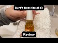 Burt&#39;s Bees facial oil review