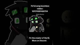 Fnf id song boombox roblox #роблокс #roblox #minecraft #boombox  #song #music #fnf #minecrafthorror