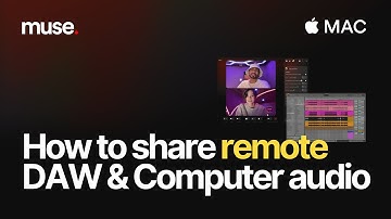 How to share DAW & Computer audio on Muse | For Mac Users