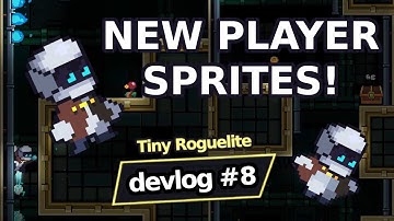 Revamping Artwork in my Tiny Roguelite Game (devlog)