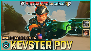 [ Kevster ] CLASSIC Kevster | Virtus.Pro vs Gen.G | OWCS EMEA Stage 3