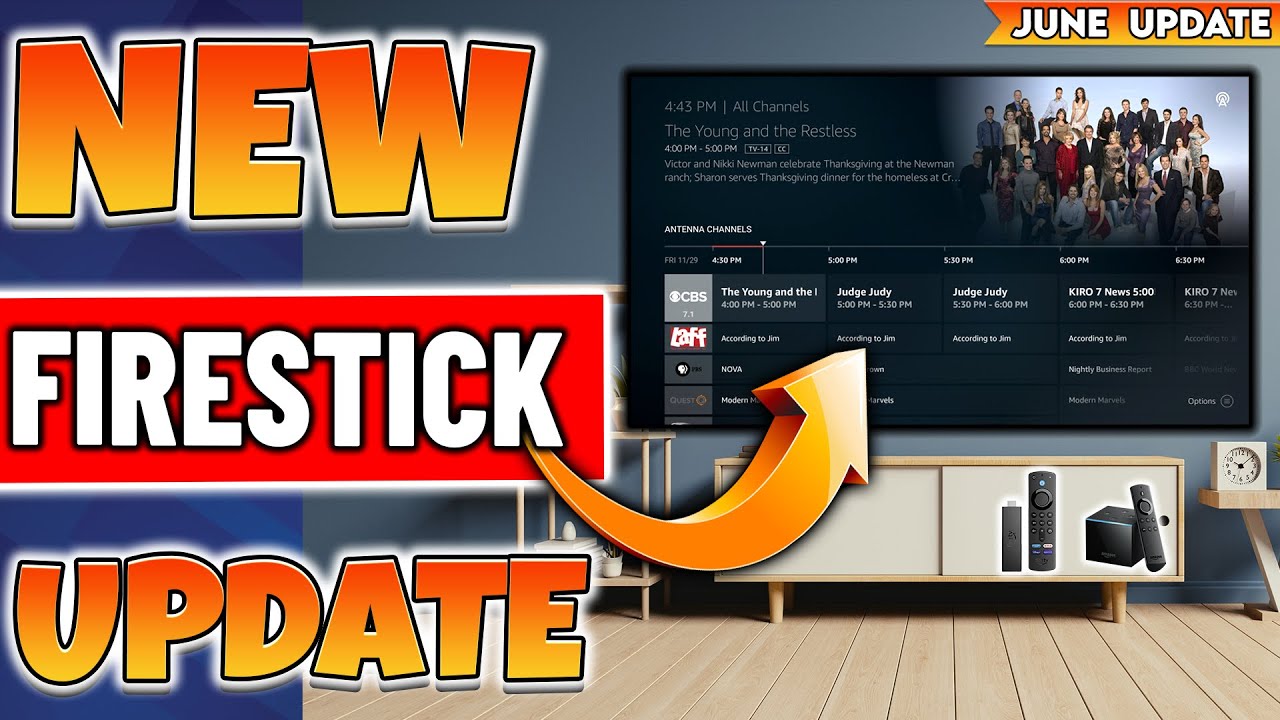 🔴NEW FIRESTICK UPDATE – NEW FEATURES !