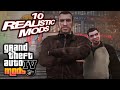 Top 10 mods to make gta 4 more realistic 2024