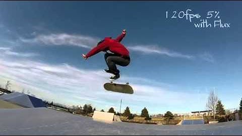 FLUX 5% slowmotion test -- GoPro Studio 2.5