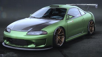 Need For Speed Unbound Mitsubishi Eclipse GSX (1999) Customization