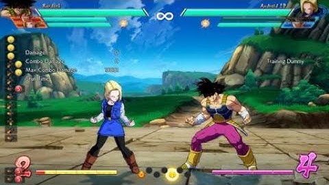 DBFZ - Android 18 lvl 3 oki bardock assist