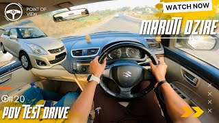 SWIFT DZIRE POV DRIVE #20 | SWIFT DZIRE NEW MODEL 2023 | POV DRIVE | REV GEARSHIFT #dzire #maruti