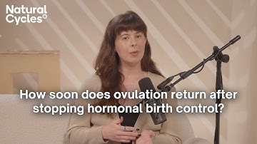 How soon does ovulation return after stopping hormonal birth control?