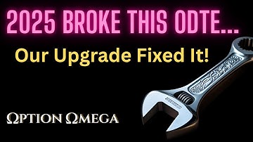 2025 Broke This 0 DTE… Our Upgrade Fixed It! (SPX Options Backtest)