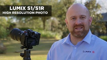 High Resolution Modus - LUMIX S Tutorial | EN Lumix Academy