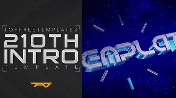 FREE After Effects & Cinema 4D Intro Template: Space 3D Sync Intro Template #210
