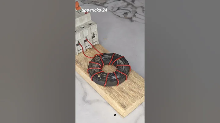 👆👉Free energy👉The trick to generating electricity with two magnets..is it possible💯🧲#craft #shorts