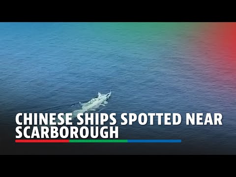 Coast Guard plane spots Chinese ships near Scarborough | ABS-CBN News