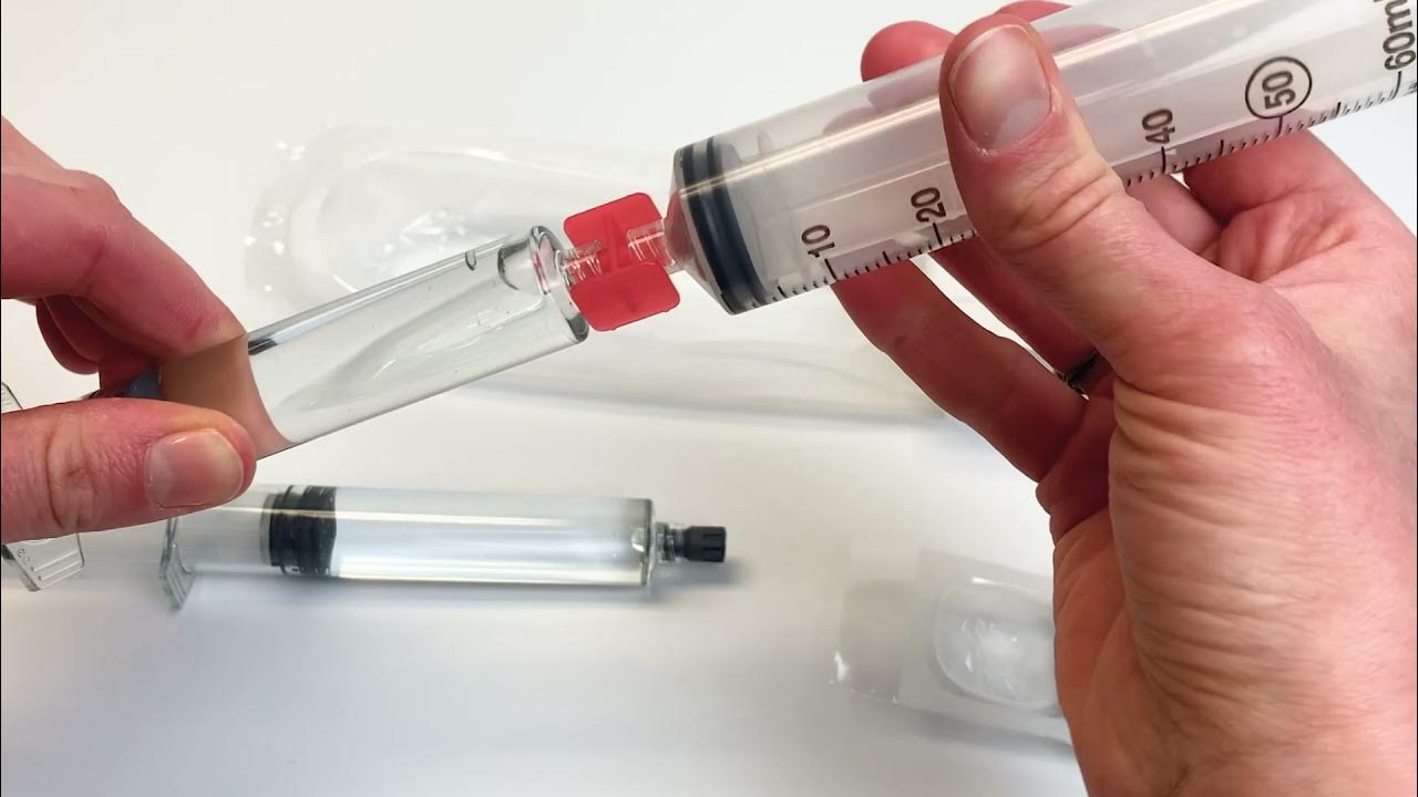 SyringetoSyringe Drug Transfer YouTube