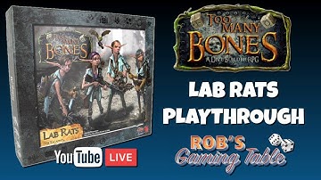 Too Many Bones Lab Rats Solo Playthrough