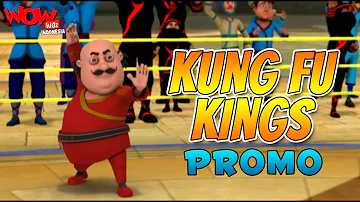 Motu Patlu Kung Fu Kings | Promo | New Movie | Kartun Lucu | WowKidz Indonesia