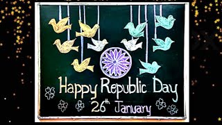 Republic day Blackboard decoration / Blackboard decoration / Blackboard decoration on Republic day screenshot 5