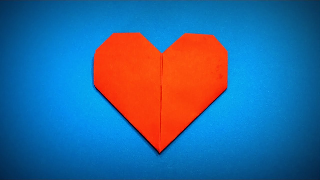 Origami Valentine s Day How To Make A Paper Heart DIY Easy Origami