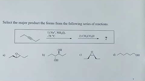 Multistep synthesis review problem 4