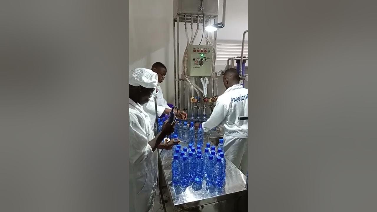 THE FIRST UGANDAN TO DESIGN A 40BPM SEMI AUTOMATIC LINEAR WATER, JUICE FILLING MACHINE