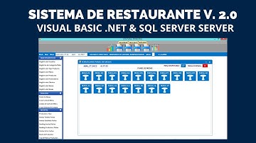 Sistema de restaurante en Visual Basic  NET y SQL Server V  2.0