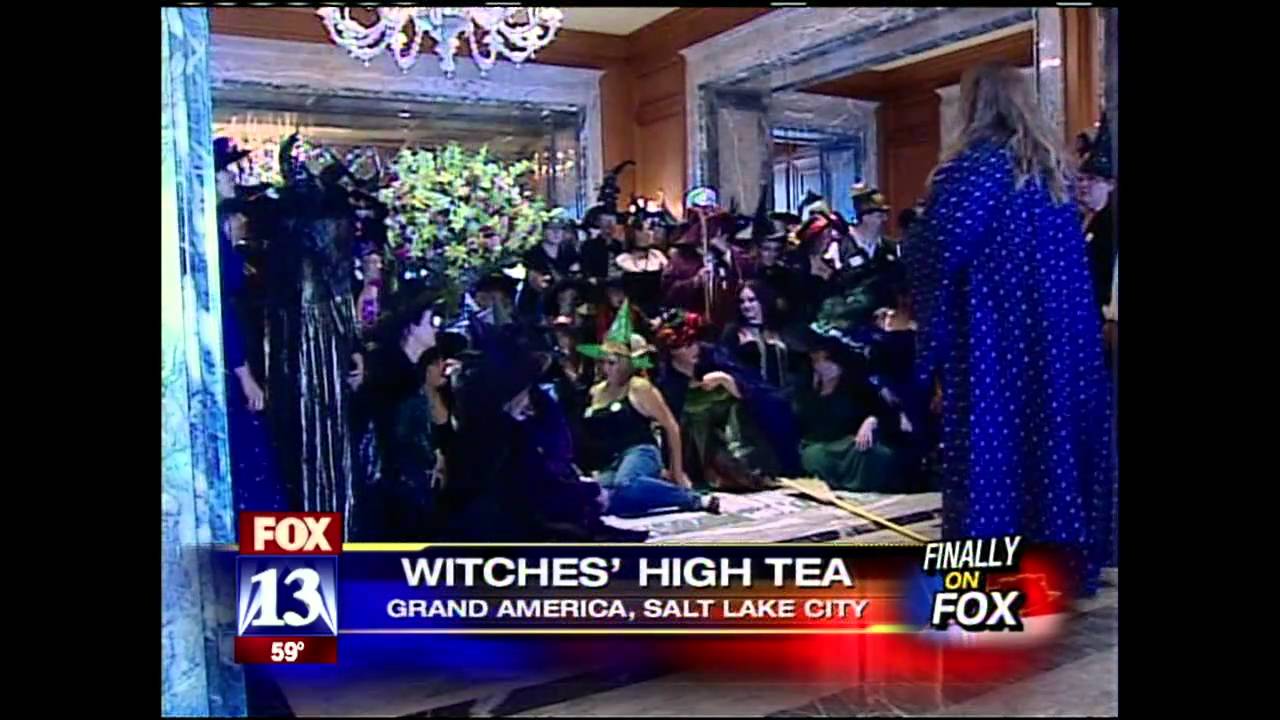 Utah Black Hats Witches High Tea 2010 as seen on Fox 13 Quickcast