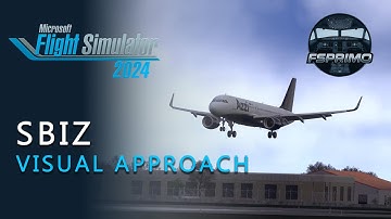 SBIZ Landing (Visual Approach) #fs2024 #msfs2024 #quest3 #aviation #virtualreality #fsprimo #airbus