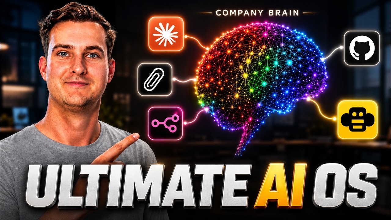 How to Build Your Company Brain (Full AI OS Stack)