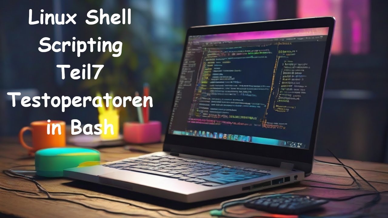 Linux Shell Scripting Teil 7 - Operatoren für Dateien/Ordner - YouTube