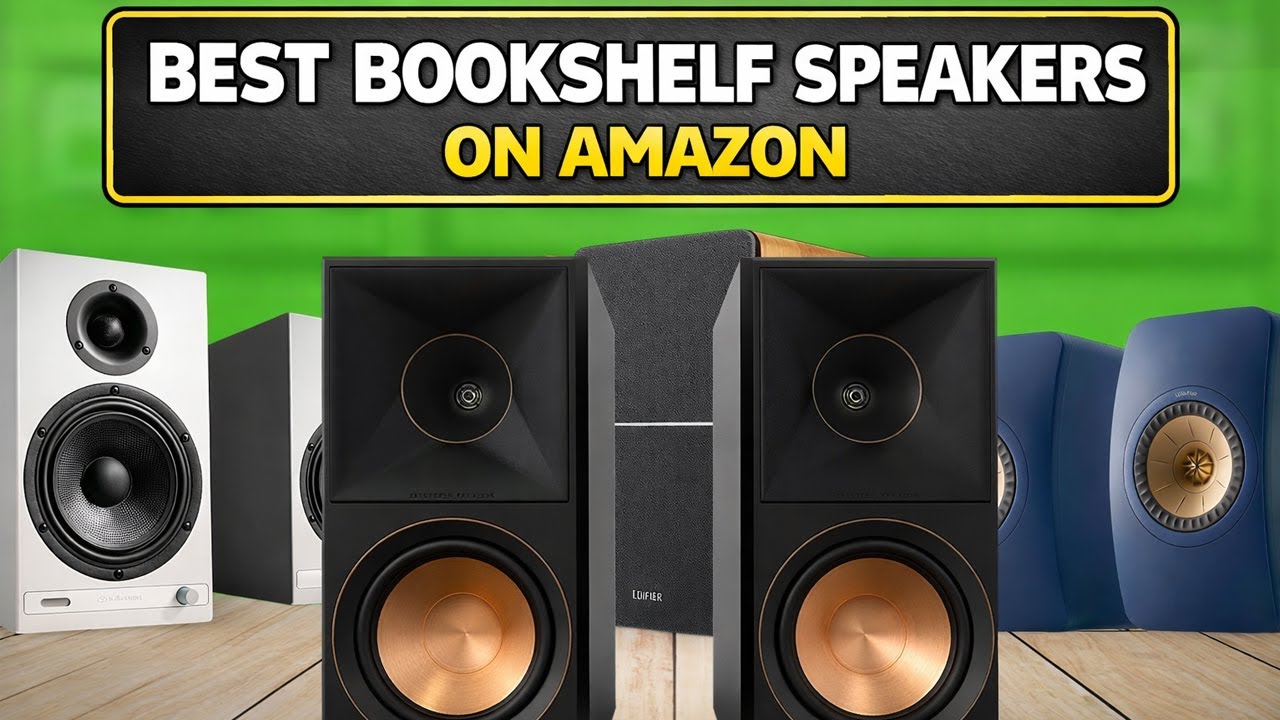 TOP 5 Best Bookshelf Speakers on amazon