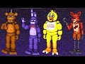 Animatronics  extras five nights before freddys