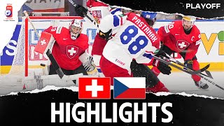Highlights: Switzerland vs Czechia | 2024 #MensWorlds