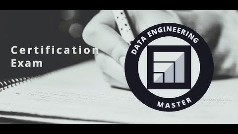 Data Engineering Master Certification Answers