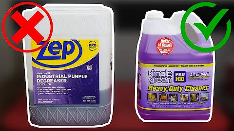 Do NOT use ZEP to clean aluminum!
