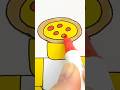 How to draw a Noobini Pizzanini 🍕#shorts #draw #kids