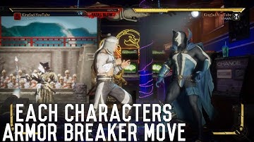 EVERY "Armor Breaker" Move In Mortal Kombat 11! (Normals, Specials, Variation Specific)