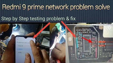 Redmi 9 prime network problem | Mi 9 prime no service network | 4g network problem #network #redmi