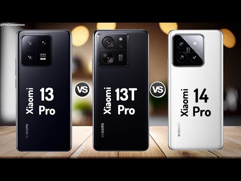 Xiaomi 13 Pro vs Xiaomi 13T Pro vs Xiaomi 14 Pro