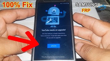 YouTube Update Samsung FRP Bypass || Samsung Frp Google lock Bypass YouTube Update by waqas mobile