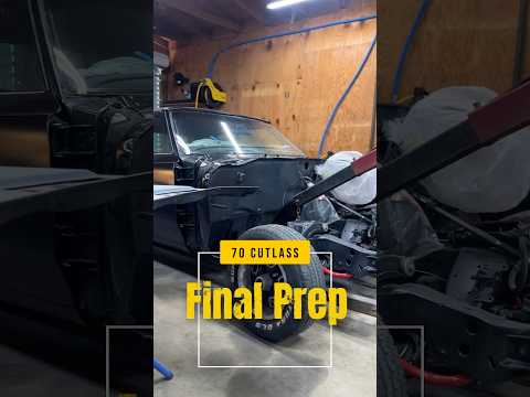 Cutlass ready for final paint #shorts #automotive #restoration #mechanic