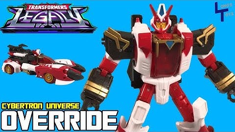 Cybertron Universe Override Review - Transformers Legacy Velocitron Speedia 500 Collection