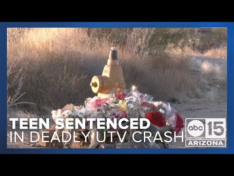 Teen involved in UTV crash sentenced Tuesday