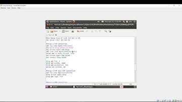 NS2 Tutorial: How to set htcp in your simulation scenario