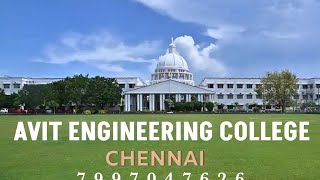 AVIT ENGINEERING COLLEGE VINAYAKA DEEMED UNIVERSITY