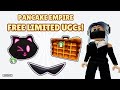 Free ugc limiteds how to get the waffle briefcase kitty backpack and retro shades in roblox