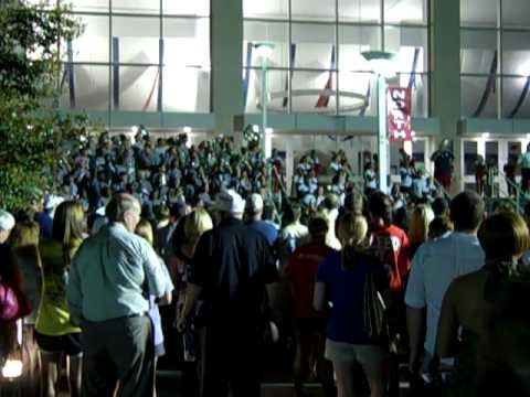 CJJ Captains Alma Mater and Fight Song from Jags Pep Rally 2010-09-02 Pikeville.MP4