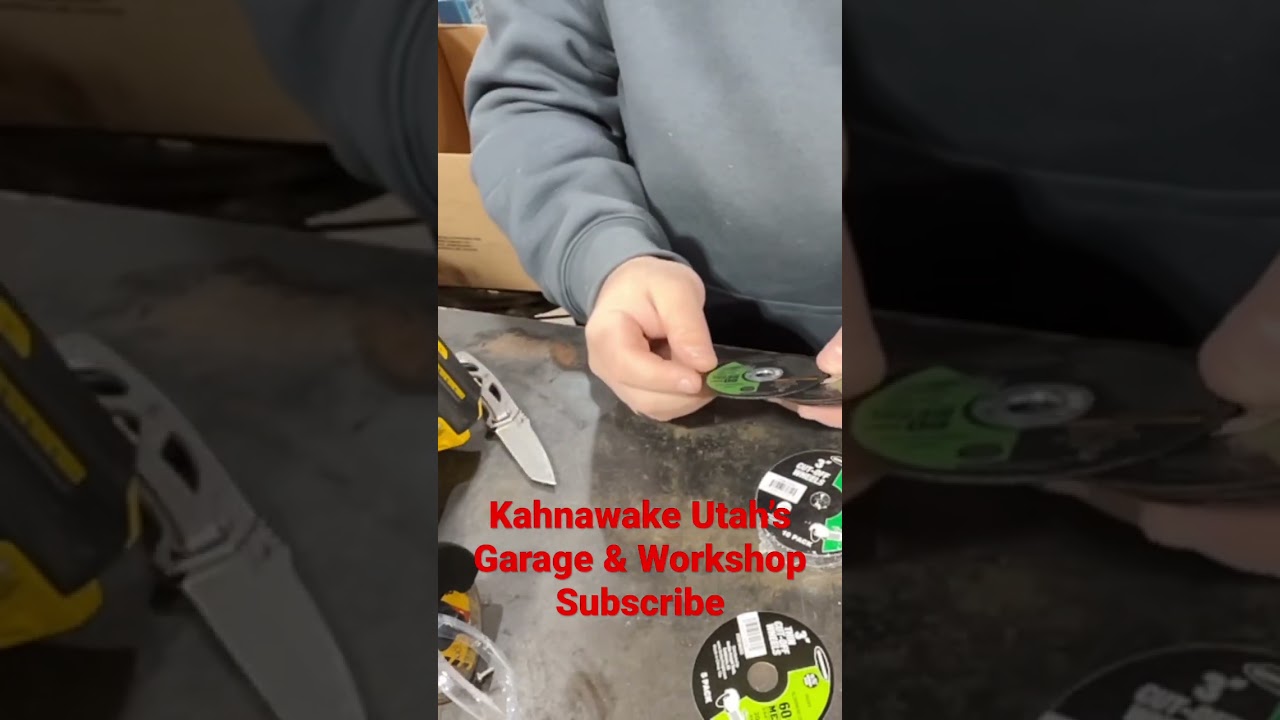 Harbor Freight 3” Cutoff Wheels - 